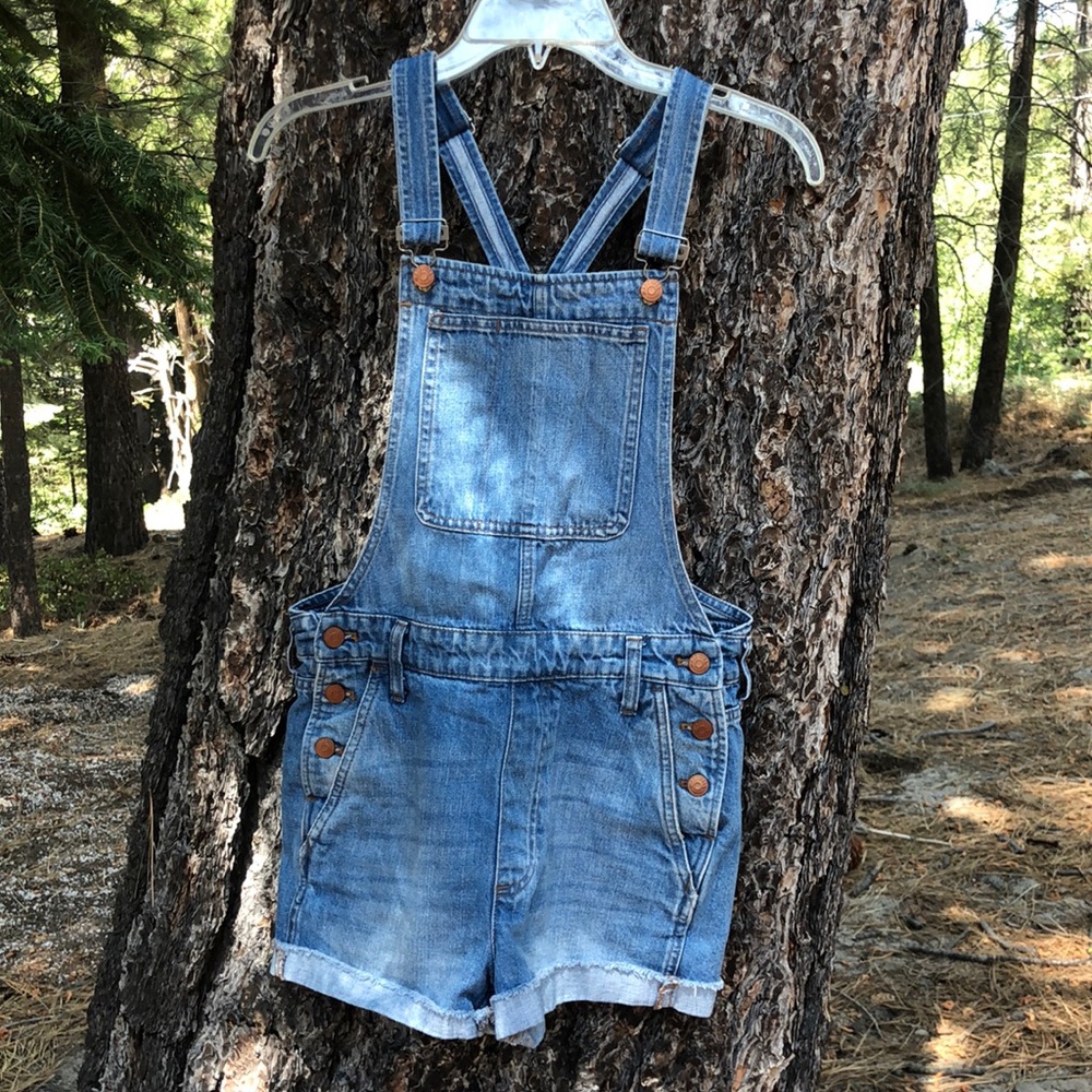 Madewell Short Overalls